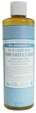 DRBRONNERS JABON LIQUIDO BEBE neutral 475ml. – soin conçu pour une utilisation régulière, contenance 475 ml, s’intègre facilement dans une routine de tous les jours et facilite la prise en charge de v