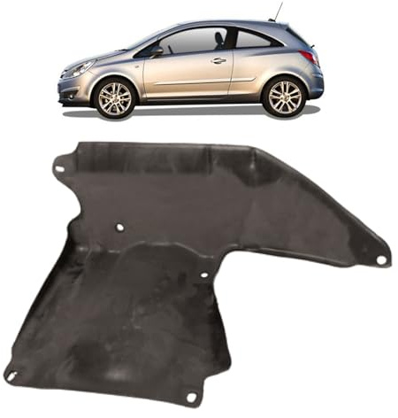 DM Autoteile 274306 Motor Unterbodenschutz seitlich rechts kompatibel für Corsa D ab 07/2006-08/2014