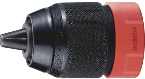 metabo Schnellwechselbohrfutter Futuro Plus S1M/HM Quick, 1,5-13 mm | Vollmetall-Bohrfutter mit Hartmetall-Spannbacken, schlagbohrfest, für Rechts-/Linkslauf und hohe Spannkräfte