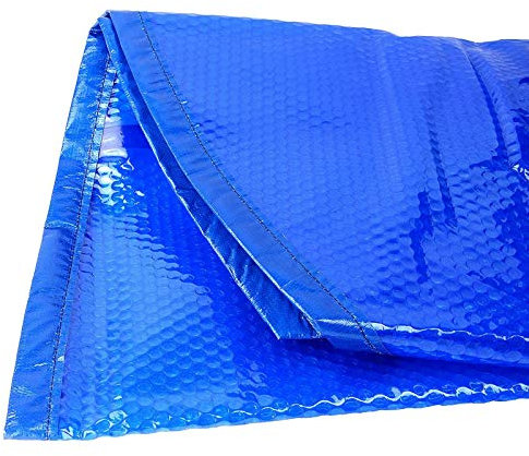 JLXJ Pool Solarplane Poolheizung Blaue Blase Rechteckig Poolabdeckung für Aufblasbare Pools/Rahmenpools/Oberirdische Pools, Solarheizung Film Schwimmende Plane mit Ösen (Size : 4m x 8m(13ft×26ft))
