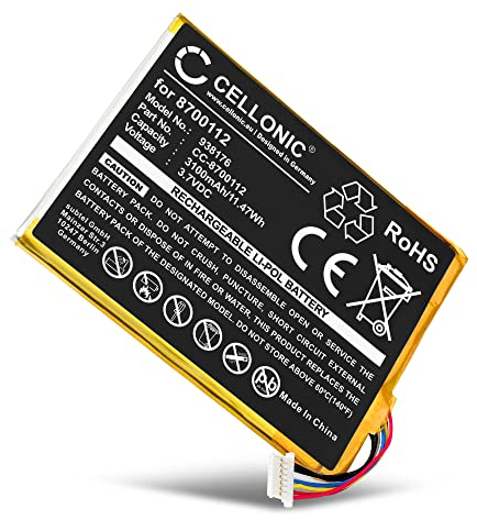 CELLONIC, Lautsprecherakku kompatibel mit Bang & Olufsen BeoSound Moment (3100mAh, 3.7V) Ersatzakku 8700112