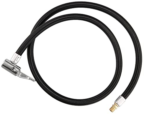 X AUTOHAUX 80cm 31 Tire Valve Stem Extension Inflator Extender Hose for Car