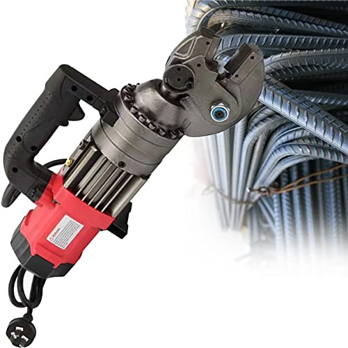 Hydraulische Crimpzange 220V 850W Profi Elektro Hydraulischer Baustahlschneider Bolzenschneider 4mm-22mm,für Bolzen/Baustahlschneid Härte