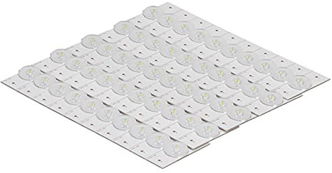 50 Pz SMD Perlina Lampada con Lente Ottica Fliter Bordo in Fibra di Vetro 6 V Ha Condotto La Luce di Striscia Parti Adatto Per TV LED Striscia di Retroilluminazione