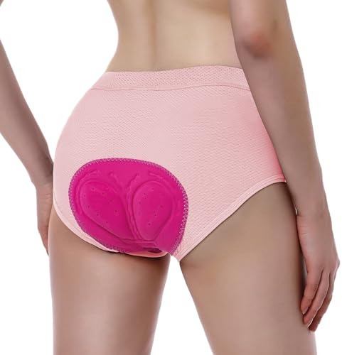 FEIXIANG Damcykelbyxor, cykelshorts, cykelshorts cykelbyxor cykelunderkläder med 4D gelfyllning andningsbara snabbtorkande byxor