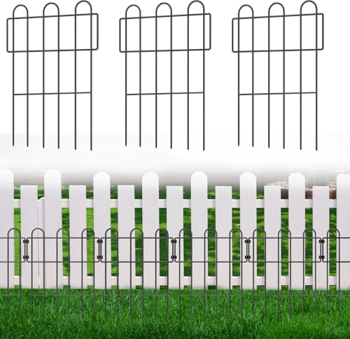 Lot de 20 clôtures de jardin décoratives