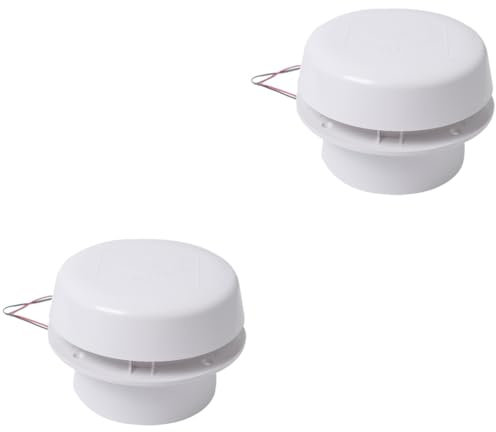 iplusmile 2pezzi Ventilatore Silenzioso Per Tetto Camper Design Forma Di Fungo Ventilazione Efficiente Per Rv Veicoli Commerciali e Yacht e Resistente Per Uso Prolungato