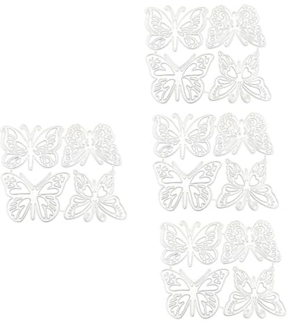 COHEALI 16 STK Schmetterlingsmesserform die Cutting Machine Karten gestalten DIY Dekoration Werkzeug Stanzmaschine Stanzplatten dekorative Papierstanzformen Schablonen Schmetterlinge