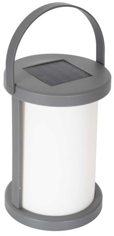 HOME DECO FACTORY, LAO0188, Lampada da Tavolo Solare Nera, Ecologica ed Economica, Design Elegante, Resistente agli Agenti atmosferici, Illuminazione soffusa per Esterni, Colore: Nero