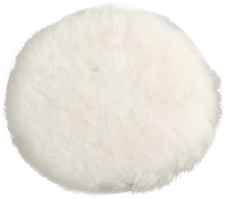 Wool Polishing Disc, Pack of 4 Polishing Disc, Car Wool Polishing Pads, Polishing Disc, Drill Polishing Pad, Polishing Attachment Drill Car, for Furniture, Wood, Glass, Stainless Steel