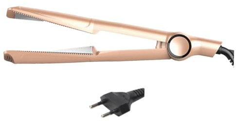 Healvian Lockenstab sleek hair lockenfönstab harrschneider scheeren friseur lockenstb rundbürste friseur coiffeuse werkzeug haarglätter lockenwickler automatischer Lockenwickler Abs Golden