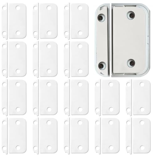 BOXOB 16 Pares Cintas Adhesivas Doble Cara para Sensor de Alarma, Almohadillas Adhesivas Duraderas Cinta Adhesiva de Repuesto para Sensores Contacto e Imanes Ring Alarm (2.ª Generación)