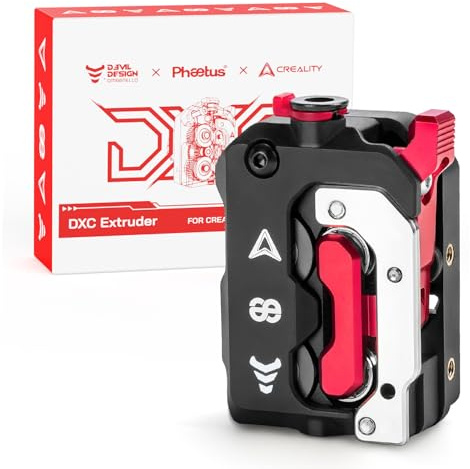 Creality Offizielle K1 MAX/ K1 SE /K1C /K1 DXC Extruder, Upgrade Extruder-Kit mit Innovativem Getriebedesign und Intelligenter Filament Brucher Kennung, Zubehör der K1-Serie für 3D-Drucke