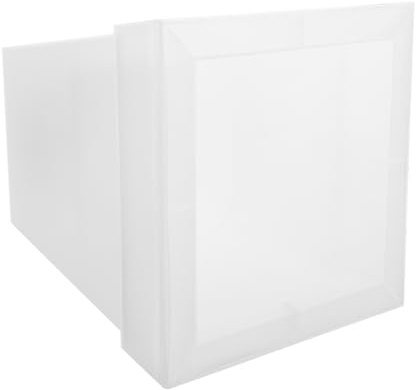 WHAMVOX Lampada Solare da Giardino Quadrata Luminescente Fioriera Luminosa per Esterni Decorazione per Prato e Terrazzo con Luce LED Bianca Risparmio Energetico Ecologico