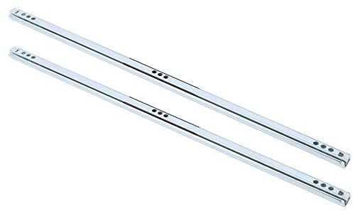 Spacnana Guide Per Cassetti Con Cuscinetti A Sfera 450mm 17mm Guide A Sfera In Acciaio Per Carichi Pesanti Per Armadi Armadi Per Attrezzi Con Superficie Galvanizzata Antiruggine Scorrevole Liscia
