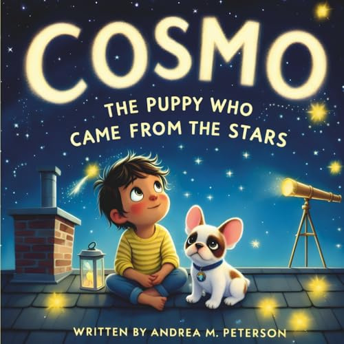 Cosmo, the Puppy Who Came from The Stars - Written by Andrea M. Peterson: A Magical Story About Inner Light, Friendship, Nature, Yoga, and Astrology ... Children Who Love the Magic of the Universe