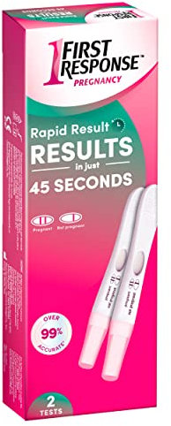 First Response Rapid Result Pregnancy Test, Pack of 2