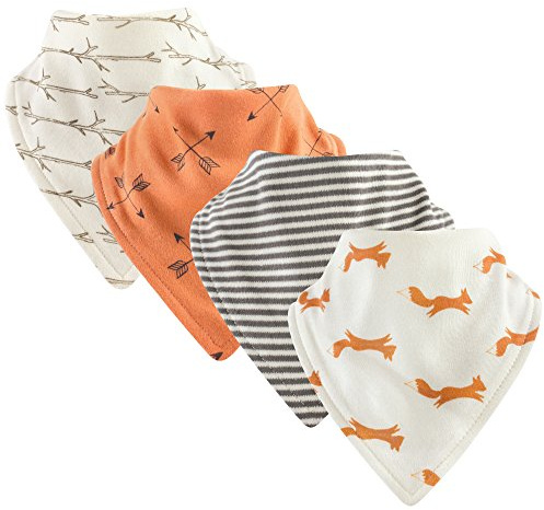 Touched by Nature Unisex-Lätzchen für Babys, Bio-Baumwolle, Fuchs, Einheitsgröße