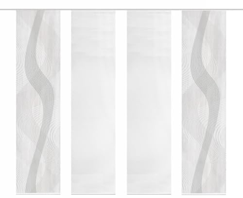 VISION S 4er-Set Schiebegardinen VALESI