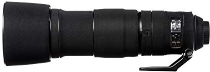 easyCover - Lens Protection Camouflage Cover - Objektivschutz - Schutz für Ihr Kameraobjektiv - Geeignet für Nikon 200-500mm f/5.6 VR - Schwarz