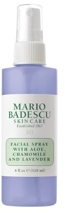 Mario Badescu Gesichtsspray - Face Mist mit Aloe, Kamille, Lavendel - Feuchtigkeitsspray Gesicht für Alle Hauttypen 118 ml Aloe Vera, Chamomile, Lavender