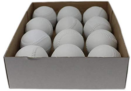 A-122 - Pallina da Baseball da allenamento per macchina da lancio, misura 9, 1 dozzina