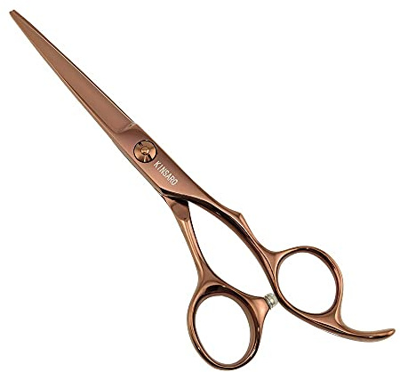 Ca. 14 cm lange Haarschneideschere, Profi-Friseurschere aus 440 C, Scheren von Kinsaro für Friseur, Friseursalon oder Heimgebrauch