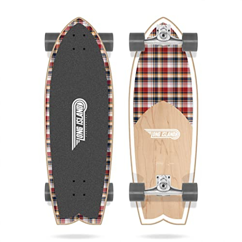 Long Island Stewart Surfskate-Board, für Erwachsene, Unisex, Mehrfarbig, Einheitsgröße