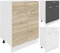 VCM Armoire de Cuisine Largeur 60 cm Tiroir Meuble Bas Cuisine Meubles de Cuisine Esilo Armoire de Cuisine Largeur 60 cm Tiroir Meuble Bas Cuisine Meubles de Cuisine Esilo Blanc