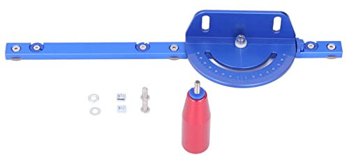 Topyond Gehrungslehre aus Aluminiumlegierung Für Tischkreissägen – Präzises Schneiden Mit Schiebegriff Und Abnehmbarer Haltescheibe