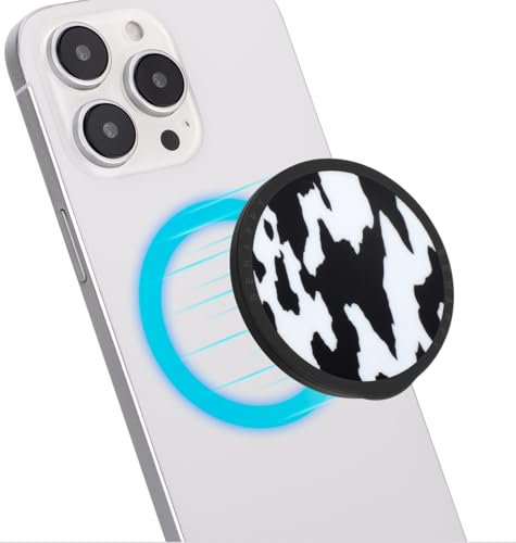 HAOBOBRO Haobobro Supporto per Cellulare Pieghevole Supporto per Dito Magnetico - Include Anello Adattatore per MagSafe - Supporto per Smartphone per Samsung, iPhone, Xiaomi, LG, Sony e Altri - Modell