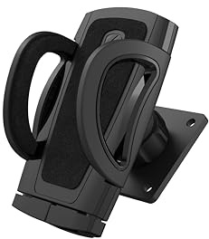 Scosche UH2AMPS - Soporte Universal no magnético para teléfono Celular con Placa de Montaje AMPS ProClip Bases de Montaje específicas para vehículos, Soporte Manos Libres para Coche Compatible con