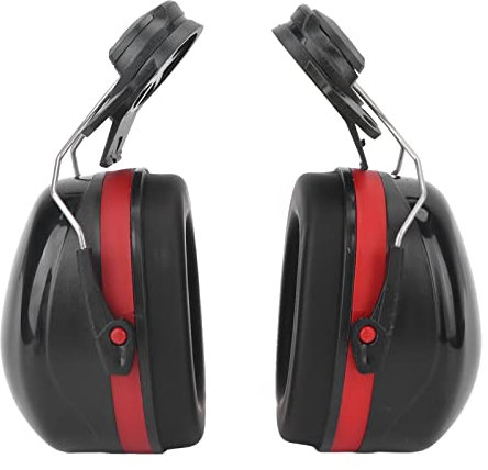 EIMSOAH Cuffie Protettive per L'udito, Cuffie Antirumore per Elmetto Protettivo, Riduzione del Rumore, Isolamento Acustico, Cuffie Protettive per L'udito, Cuffie Attaccabili per il