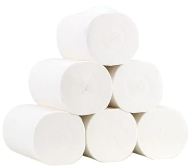 Volle Schachtel mit Rollenpapier, fünf Schichten verdickter Kernrollen-Toilettenpapier