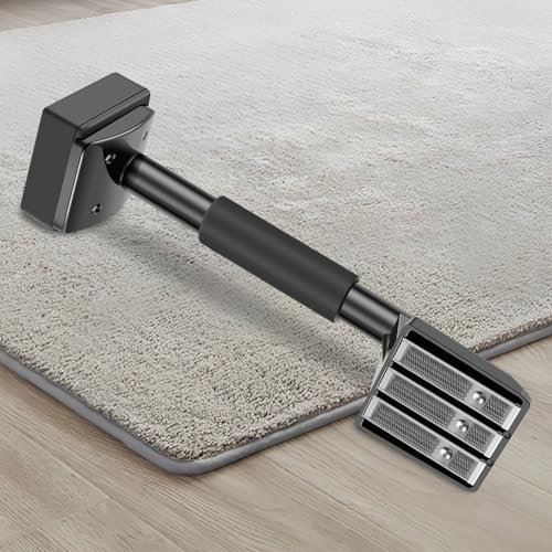 KTZCTPCA Carpet Stretcher Knee Kicker, Adjustable Metal Carpet Knee Kicker, Adjustable Non Slip Handle, Cutter Carpet Installation Tool Kit, Efficient Robust Stable Knee Kicker Suitbale for Home