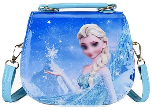 Chukua Kinderhandtasche Els - Tasche Umhängetasche Kinder Mädchen Prinzessin Handtasche Kindertasche Schultertasche mit Verstellbarem Gurt zum Ausgehen oder Reisen, Geschenke Mädchen Girls