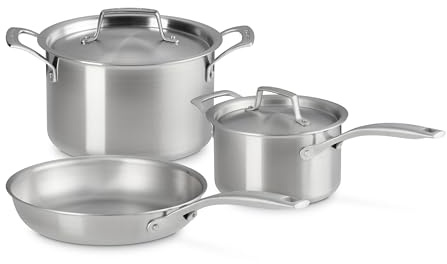 Le Creuset Stainless Steel Essential 5-Piece Set