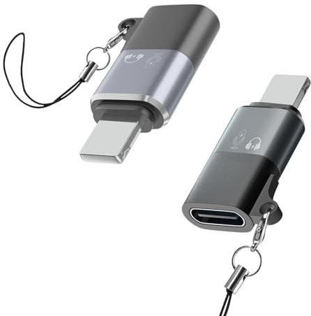 Liaoan USB C Adapter,OTG Adapter, geeignet für den Anschluss drahtloser Mikrofone, USB-Flash-Laufwerke, Kartenleser, Mäuse, Tastaturen und andere Geräte an Mobiltelefone und Tablets