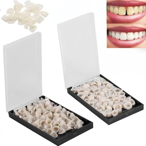 Temporary Tooth Crown,Tooth Filling Repair Kit,Dental Temporary Tooth Cap Crown Fake Teeth,Temporary Crowns for Teeth,False Tooth Replacement,Temporary Crown for Tooth Repair,Back Fake Teeth