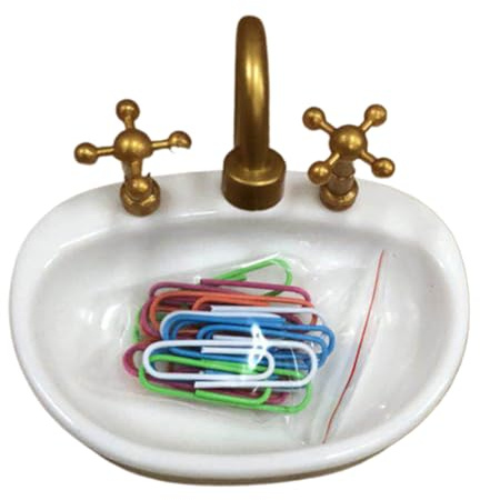 Büroklammerspender, Miniatur-Möbel-Desktop-Halter, Schreibwaren-Pinnnadel-Behälter, Aufbewahrungsdekoration für Schreibtische, Büros, Klassenzimmer, Arbeitsbereiche, Theken