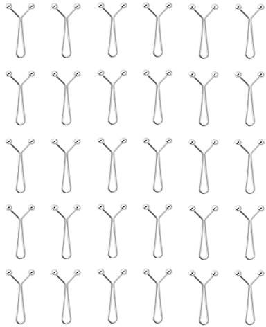 30 Unidades Clip Ajustador de Cintura para Pantalones - Reductor de Talla Sin Costuras, Botones para Apretar Cintura y Piernas de Jeans, Faldas y Pantalones en Plata, Oro y Negro