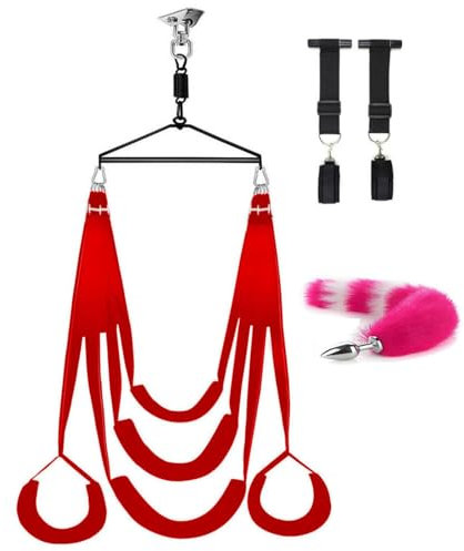 Cugzue Balançoire Taille réglable adaptée à la Plupart des Personnes,Swing3