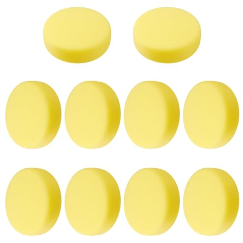 OLYCRAFT 10pz Copribottoni Gialli per Jeans Adatto per Bottoni Da 18mm Copri Gemelli In TPU Copribottoni per Camicia Copri Fori per Camicia per Bottoni di Jeans per Camicie Gemelli per Jean