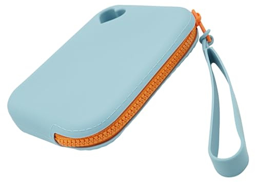 Mini Silicone Organizer Bolset-Water-Waterproof Storage Bag para maquillaje, corbatas de cables, auriculares, llaves, cosméticos, joyas y utensilios de viaje, pequeños bolsillos de cremallera para la