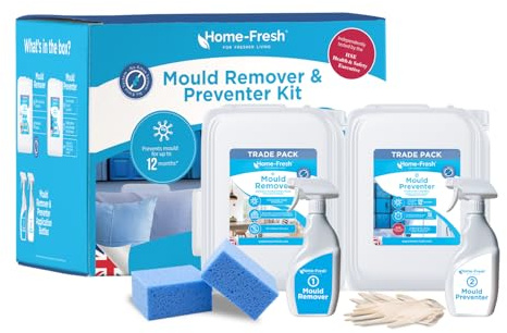 Home-Fresh - Kit profesional de prevención y eliminación de moho, acreditado por HSE, tratamiento de pared no tóxico, paquete comercial
