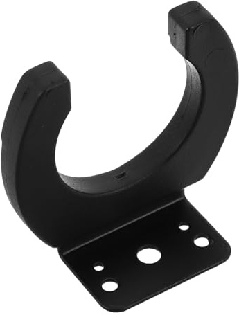 DECORNIJIA Metall Mikrofon Wandhalterung mit Gummipolsterung Stabiler Mikrofonständer zum Aufhängen Kompatibel für Ktv Hotel und Zuhause Einfache Montage Platzsparender Mikrofonhalter