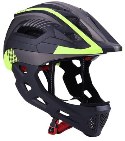 Dopsyesn Vollvisierhelm für Kinder | Kopfschutz beim Reiten und Radfahren,Kinder Motorradhelm,Für Mädchen Jugendliche Fahrer Skateboarder Anfänger Skateboarding Outdoor-Spiel Familienausflug