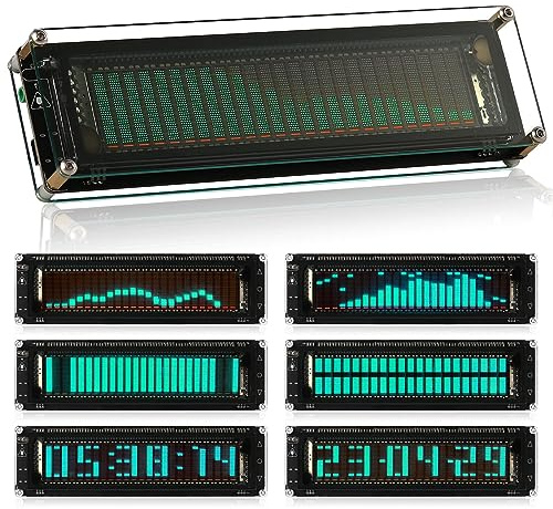 Nobsound AK2515 Music Spectrum Audio 15 Level Indicator VU Meter Screen Amplifier VFD LED Display