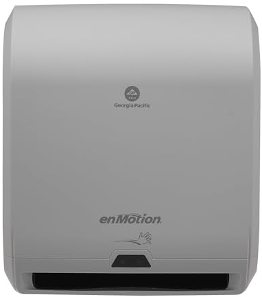 enMotion Georgia‑Pacific (by GP PRO) 10 in Automated Touchless Paper Towel Dispenser, Gray, 59460A