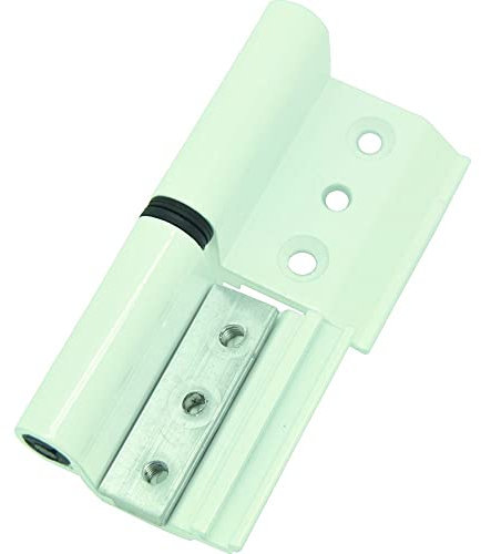 MICEL Bisagra 6813 Derecha Alum. Blanco 2 un.